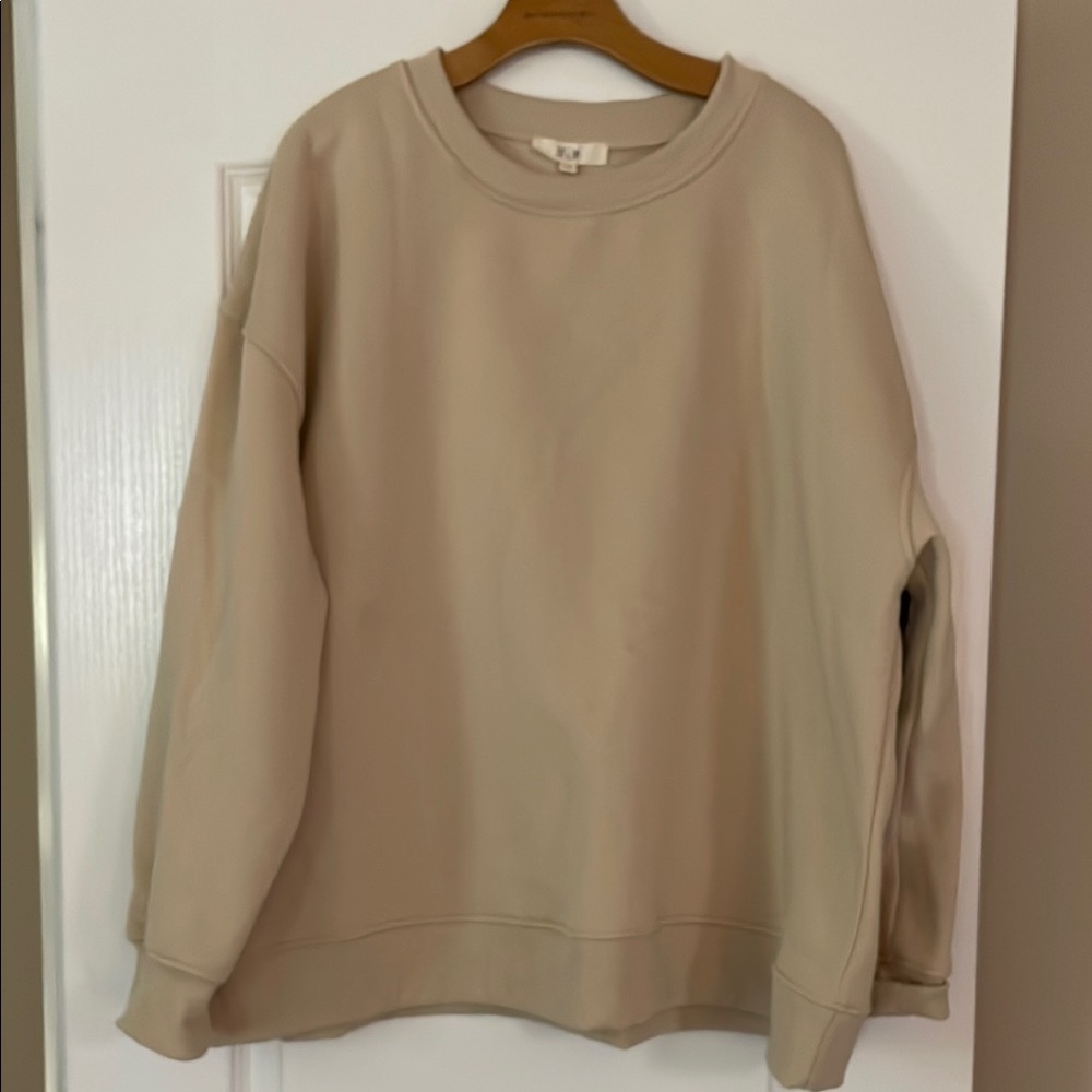 Everlane Beige Sweatshirt